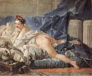 Francois Boucher Dark Odalisque oil painting